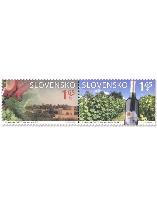n° 807/808 - Timbre SLOVAQUIE Poste