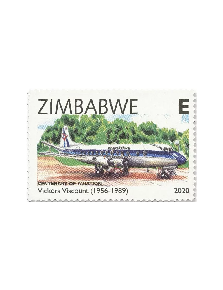 n° 826/829 - Timbre ZIMBABWE Poste
