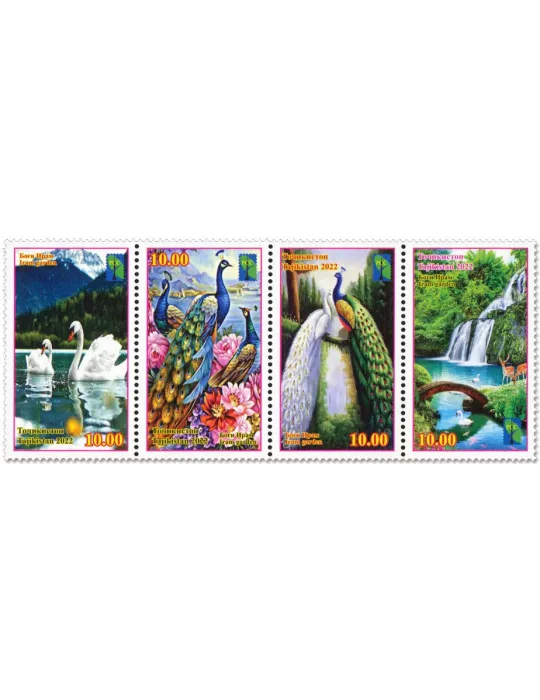 n° 795/798 - Timbre TADJIKISTAN Poste