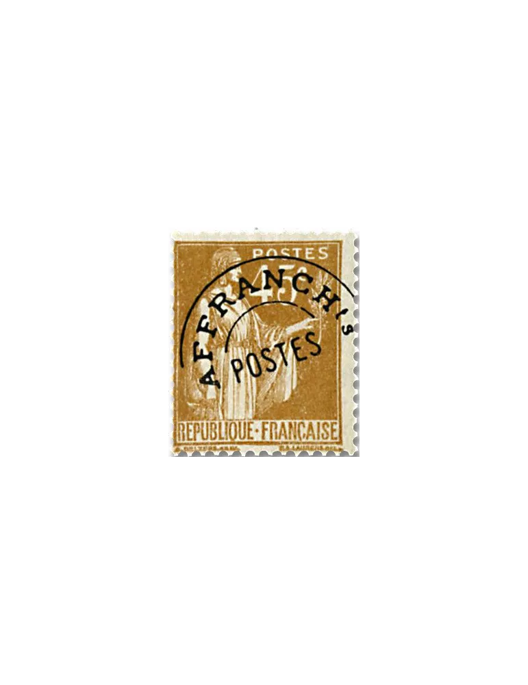 n° 71 - Timbre France Préoblitérés