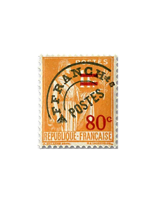 n° 74 - Timbre France Préoblitérés