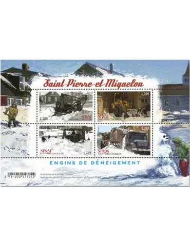 n° F1255 - Timbre Saint-Pierre et Miquelon Poste