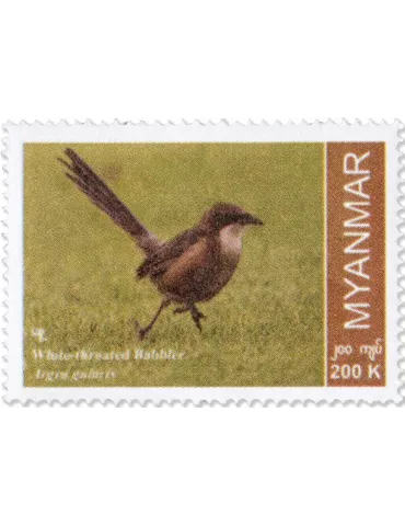 n° 443 - Timbre BIRMANIE Poste