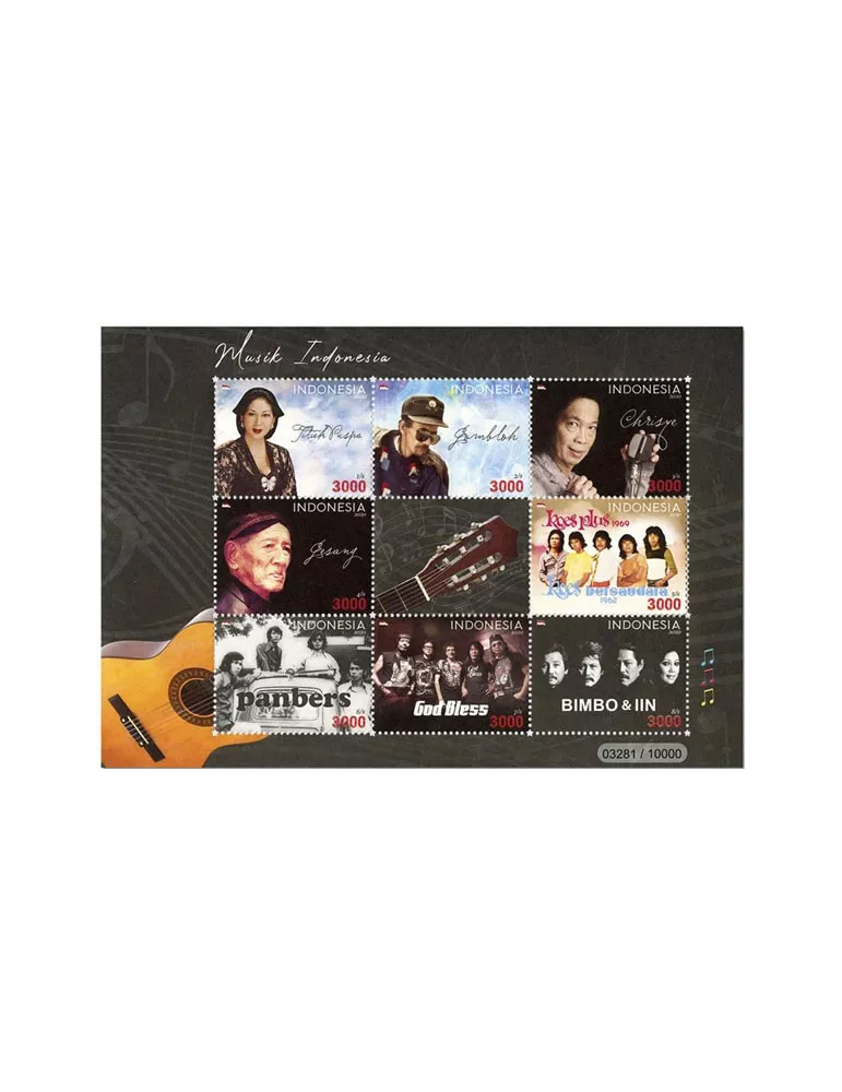 n° 3039 - Timbre INDONESIE Poste