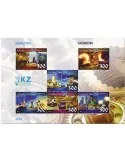 n° 122 - Timbre KAZAKHSTAN Blocs et feuillets