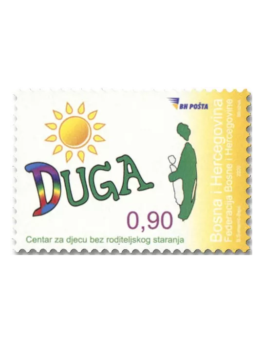 n° 841 - Timbre BOSNIE-HERZEGOVINE Poste