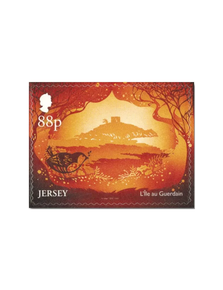 n° 2526/2533 - Timbre JERSEY Poste