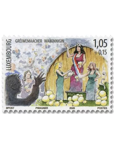 n° 2183/2186 - Timbre LUXEMBOURG Poste 2