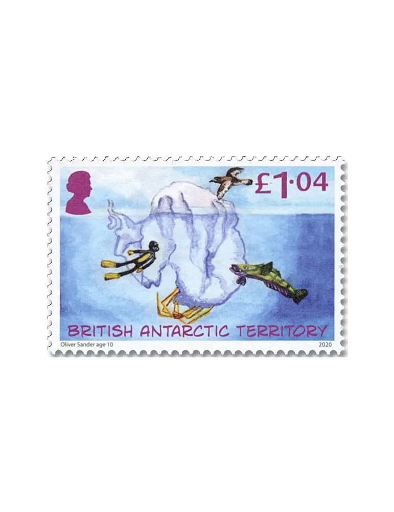 n° 766/769 - Timbre ANTARCTIQUE BRITANNIQUE Poste