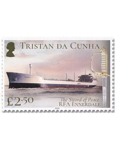 n° 1260/1261 - Timbre TRISTAN DA CUNHA Poste 2