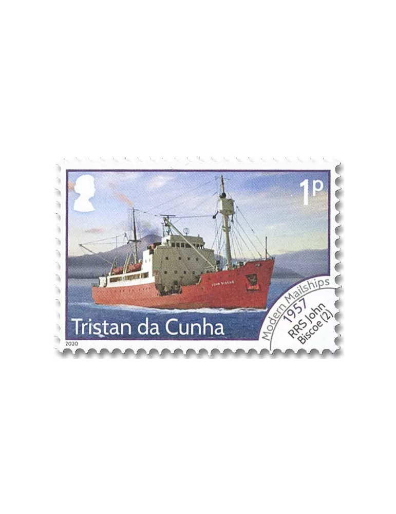 n° 1262/1274 - Timbre TRISTAN DA CUNHA Poste