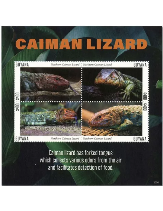 n° 7131/7134 - Timbre GUYANA Poste