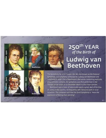 n° 7150/7154 - Timbre GUYANA Poste