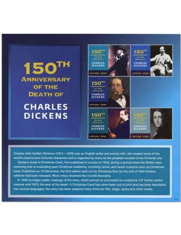 n° 7155/7159 - Timbre GUYANA Poste