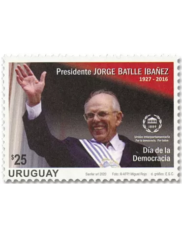 n° 3009 - Timbre URUGUAY Poste