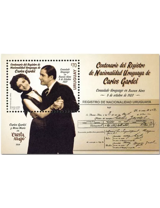 n° 139 - Timbre URUGUAY Blocs et feuillets