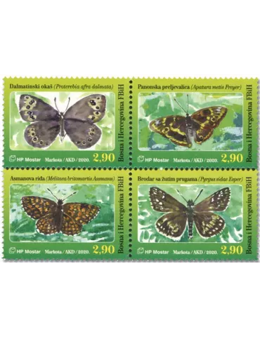 n° 511/514 - Timbre HERCEG-BOSNA Poste