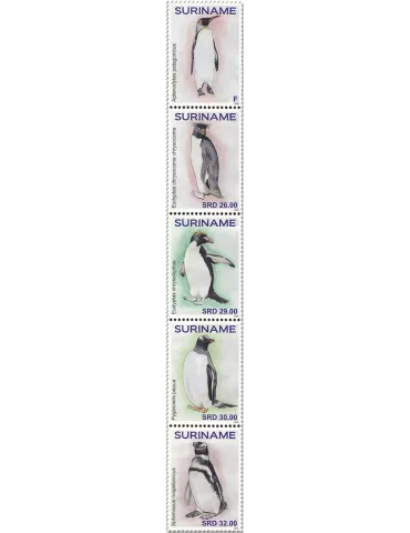 n° 2976/2980 - Timbre SURINAM Poste
