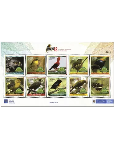 n° 2079/2088 - Timbre COLOMBIE Poste