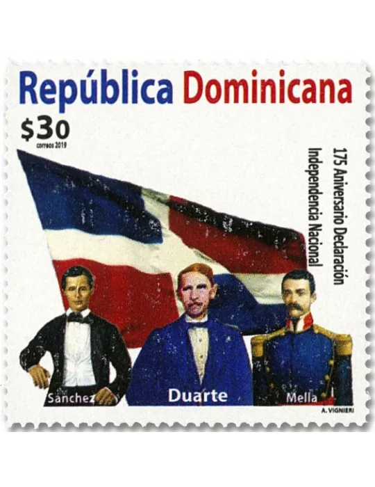 n° 2201/2204 - Timbre DOMINICAINE Poste