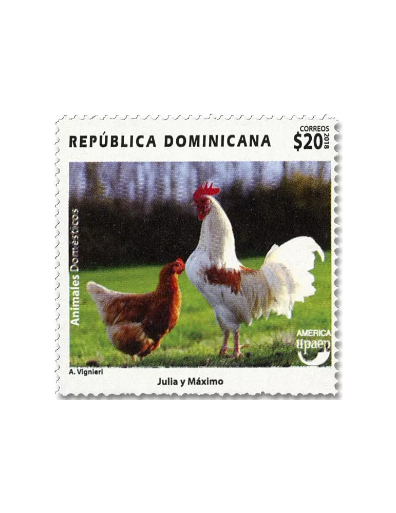 n° 2206/2209 - Timbre DOMINICAINE Poste