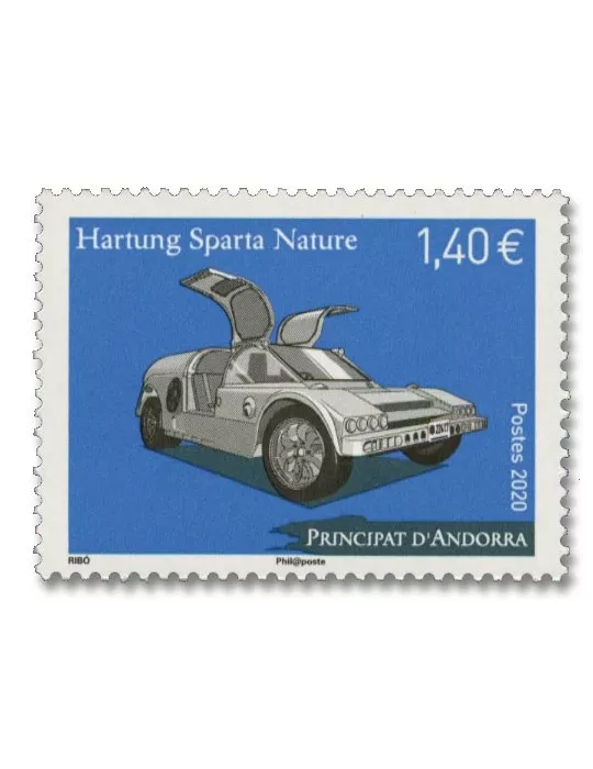 n° 853 - Timbre ANDORRE Poste