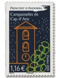 n° 854 - Timbre ANDORRE Poste
