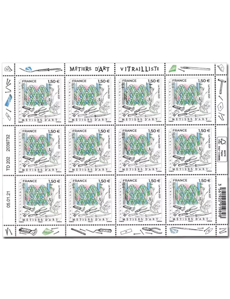n° F13 - Timbre France Feuillets de France (n° 5471)