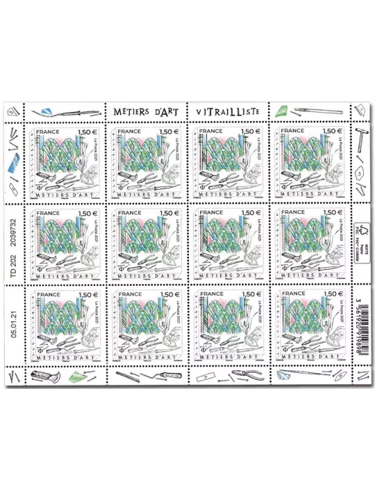n° F13 - Timbre France Feuillets de France (n° 5471)
