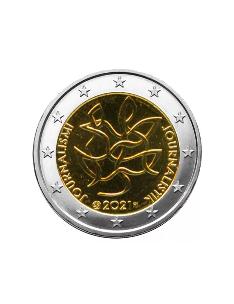2 EURO COMMEMORATIVE 2021 : FINLANDE (100 ans de l´Association finlandaise des journalistes)