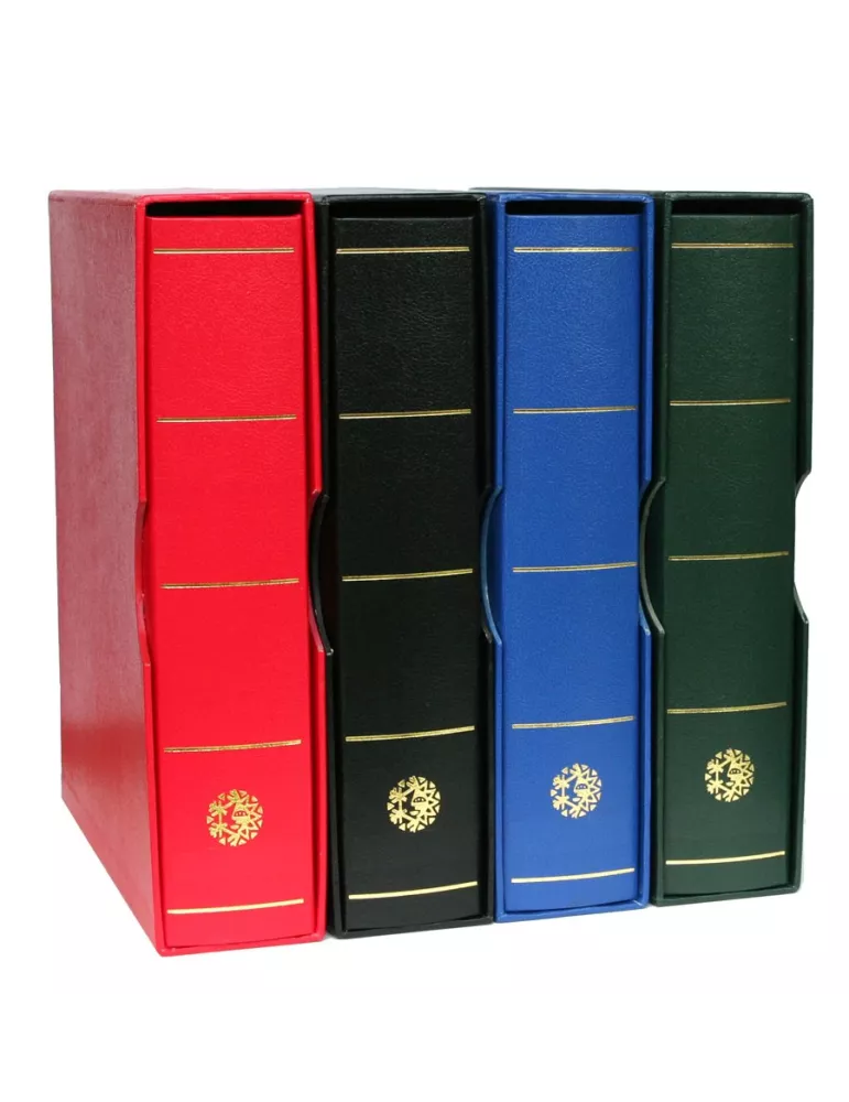 FUTURA Classique (Album pour timbres à anneaux) : étui + reliure