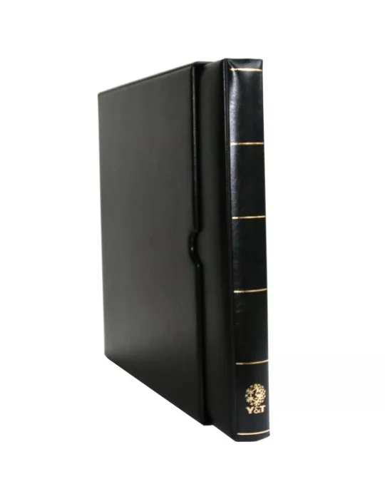 Album SUPRA : étui + reliure - Album à anneaux pour timbres