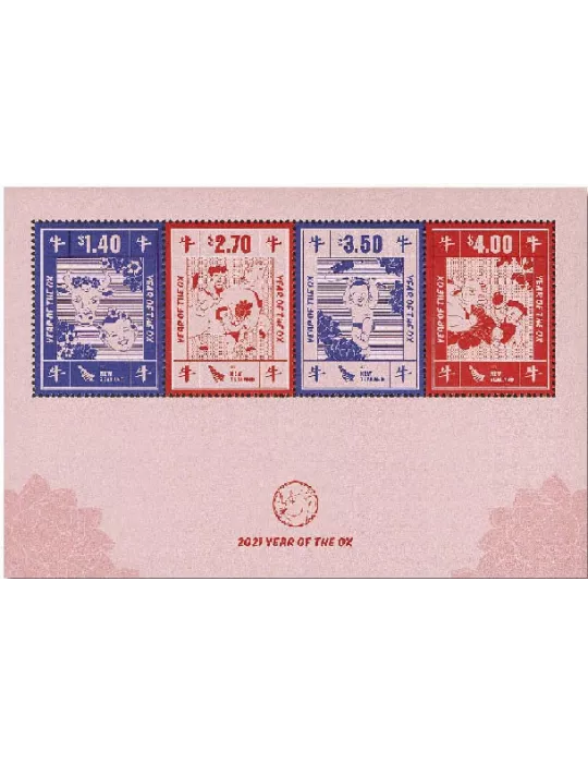 n° 398 - Timbre NOUVELLE-ZELANDE Blocs et feuillets