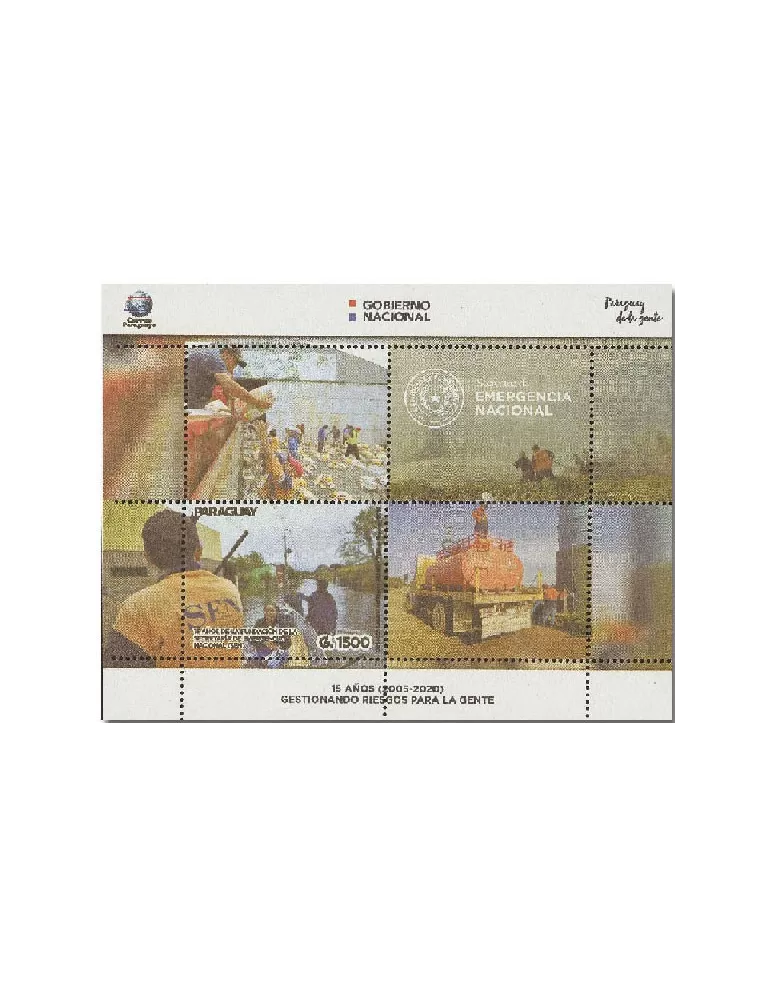 n° 483 - Timbre PARAGUAY Blocs et feuillets