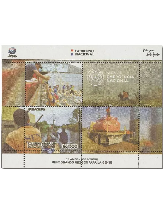 n° 483 - Timbre PARAGUAY Blocs et feuillets