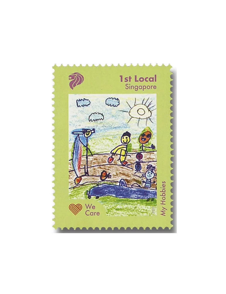 n° 2422/2425 - Timbre SINGAPOUR Poste
