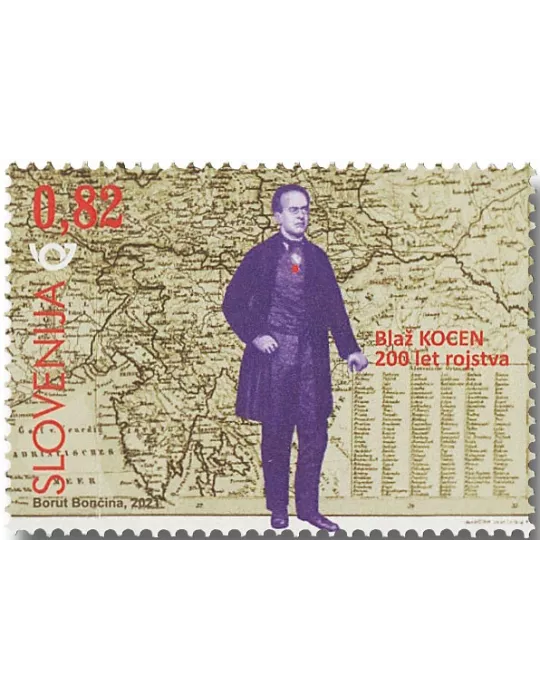 n° 1228 - Timbre SLOVENIE Poste