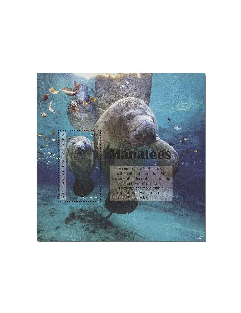 n° 801 - Timbre ANTIGUA Blocs et feuillets