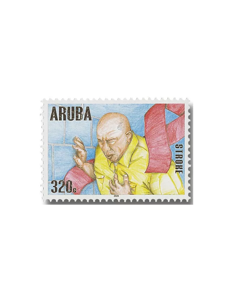 n° 1095/1098 - Timbre ARUBA Poste