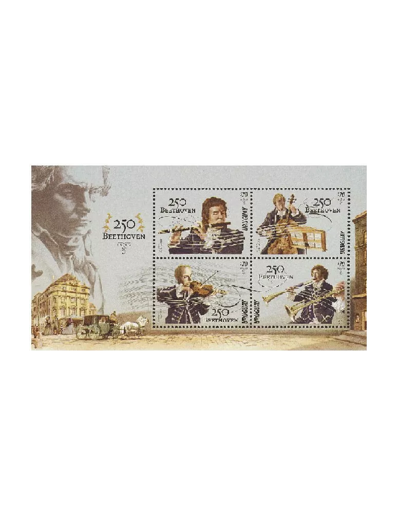 n° 142 - Timbre URUGUAY Blocs et feuillets