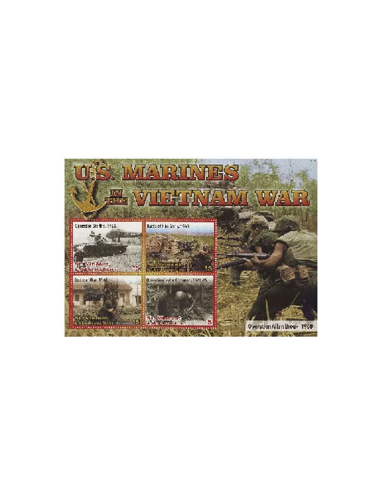 n° 6457/6460 - Timbre SAINT-VINCENT Poste