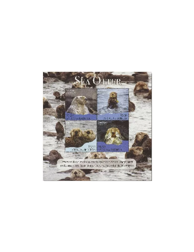 n° 5033/5036 - Timbre ANTIGUA Poste