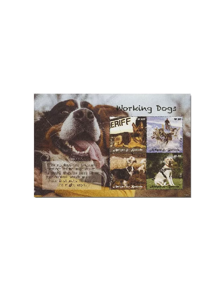 n° 5049/5052 - Timbre ANTIGUA Poste