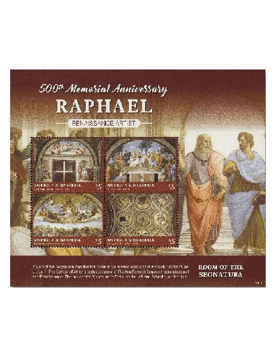 n° 5057/5060 - Timbre ANTIGUA Poste