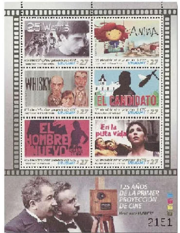 n° 3025/3030 - Timbre URUGUAY Poste