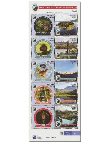 n° 2103/2112 - Timbre COLOMBIE Poste