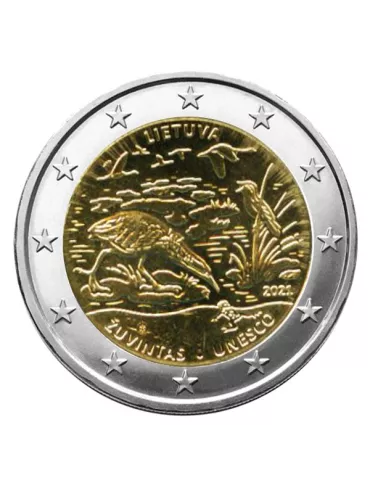 2 EURO COMMEMORATIVE 2021 : LITUANIE (Réserve de Biosphère)