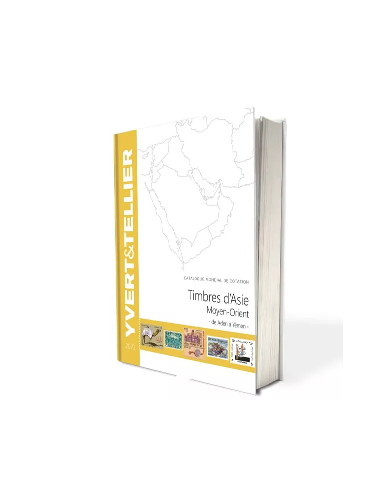 ASIE - MOYEN ORIENT - 2021 (Catalogue des timbres des pays du Moyen-Orient)