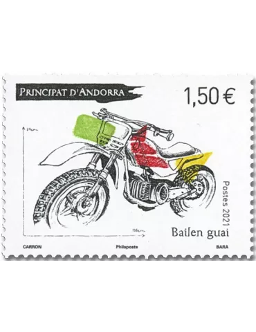 n° 858 - Timbre ANDORRE Poste