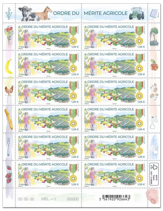 n° F17 - Timbre France Feuillets de France (n° 5475)